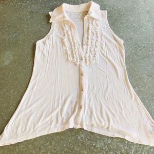 Inc. Ruffled Top. Women’s SZ M